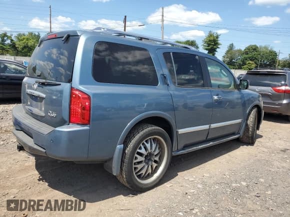 ✅ 2008 Infiniti QX56 • VIN: 5N3AA08C88N900789 • Lot: 67712485. Listed on Copart with 172,482 mi. Free auction sales archive from the USA and detailed vehicle history report at DreamBid. Image 3.
