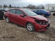 ✅ 2017 Chevrolet Cruze LT • VIN: 3G1BE6SM6HS525901 • Lot: 91320855. Listed on Copart with 60,206 mi. Free auction sales archive from the USA and detailed vehicle history report at DreamBid. Image 4.