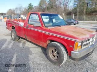 1988 Dodge Dakota with VIN 1B7GN14X7JS690073, listed as a IAAI auction lot 41878062 with 213,479 mi miles and . Bid and sale history available at DreamBid. Image 1.