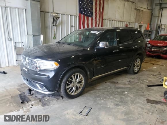 ✅ 2014 Dodge Durango Citadel • VIN: 1C4SDJET2EC278152 • Лот: 51993865. Опубликован ранее на Copart с пробегом 161 708 миль. Бесплатный доступ к архиву аукционных продаж из США и подробный отчёт об истории автомобиля на DreamBid. Изображение 1.