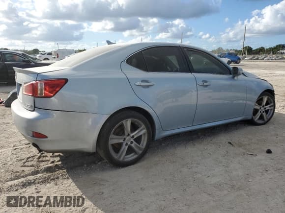 ✅ 2011 Lexus IS 250 • VIN: JTHBF5C21B5139138 • Лот: 86770645. Опубликован ранее на Copart с пробегом Не указан. Бесплатный доступ к архиву аукционных продаж из США и подробный отчёт об истории автомобиля на DreamBid. Изображение 3.