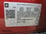 ✅ 2020 Chevrolet Bolt EV LT • VIN: 1G1FY6S01L4121435 • Lot: 53074394. Wystawiony na Copart z przebiegiem 20 812 mil. Bezpłatny archiwum sprzedaży aukcyjnych z USA i szczegółowy raport historii pojazdu na DreamBid. Zdjęcie 12.