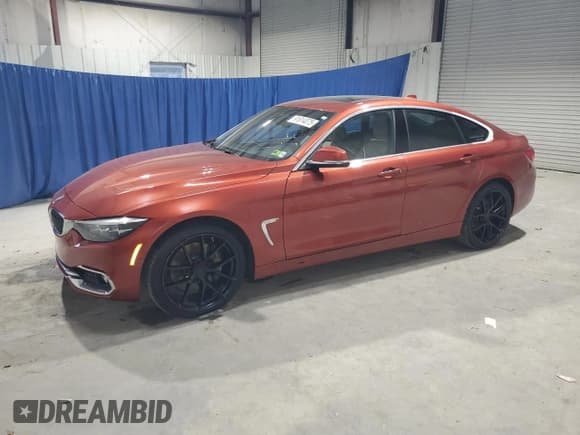 ✅ 2018 BMW 4 Series 440i xDrive • VIN: WBA4J7C52JBH13857 • Lot: 91914075. Listed on Copart with 102,583 mi. Free auction sales archive from the USA and detailed vehicle history report at DreamBid. Image 1.