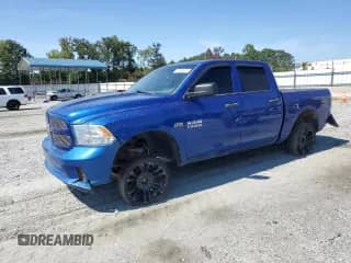 2015 Ram 1500 Express with VIN 1C6RR7KTXFS662931, listed as a Copart auction lot 69869685 with 113,312 mi miles and Salvage title. Bid and sale history available at DreamBid. Image 1.
