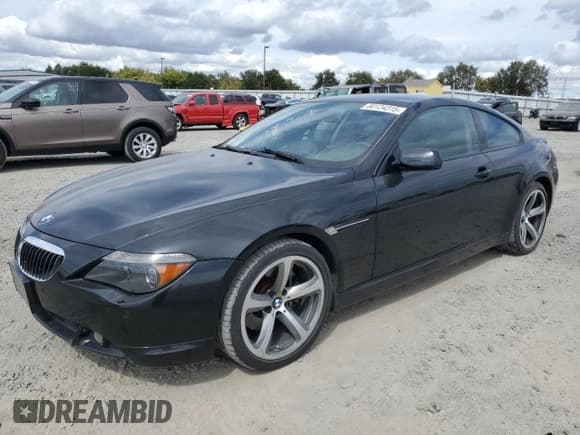 ✅ 2007 BMW 6 Series 650i • VIN: WBAEH13517CR52037 • Лот: 80124315. Опубликован ранее на Copart с пробегом 104 702 миль. Бесплатный доступ к архиву аукционных продаж из США и подробный отчёт об истории автомобиля на DreamBid. Изображение 1.
