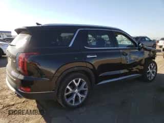 2021 Hyundai Palisade SEL с VIN KM8R4DHE3MU216048, выставлен на аукционе Copart как лот 73392054 с пробегом 46 468 миль миль и Списание • Salvage title. История ставок и продаж доступна на DreamBid. Изображение 3.