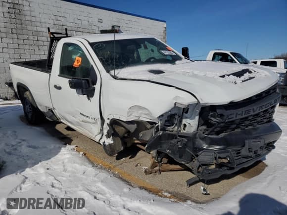 ✅ 2021 Chevrolet Silverado 2500HD Work Truck • VIN: 1GC0WLE71MF200667 • Лот: 44150295. Опубликован ранее на Copart с пробегом Не указан. Бесплатный доступ к архиву аукционных продаж из США и подробный отчёт об истории автомобиля на DreamBid. Изображение 4.