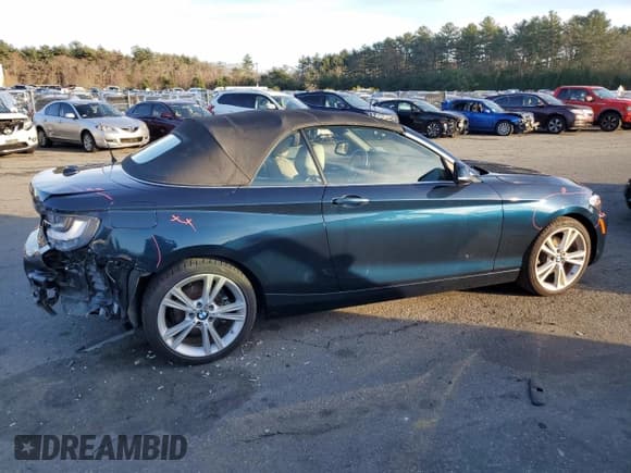 ✅ 2015 BMW 2 Series 228i • VIN: WBA1K5C55FV474053 • Лот: 81237664. Опубликован ранее на Copart с пробегом 61 930 миль. Бесплатный доступ к архиву аукционных продаж из США и подробный отчёт об истории автомобиля на DreamBid. Изображение 3.