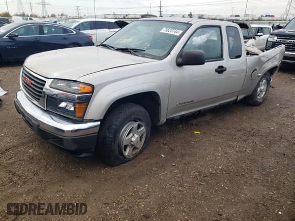 ✅ 2004 GMC Canyon SLE Z71 • VIN: 1GTDT196548219517 • Лот: 75623744. Опубликован ранее на Copart с пробегом 180 237 миль. Бесплатный доступ к архиву аукционных продаж из США и подробный отчёт об истории автомобиля на DreamBid. Изображение 1.