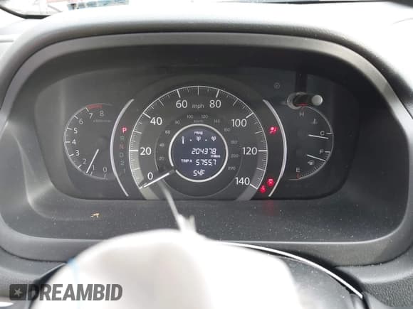 ✅ 2013 Honda CR-V LX • VIN: 5J6RM4H34DL073078 • Lot: 43764414. Listed on IAAI with 204,378 mi. Free auction sales archive from the USA and detailed vehicle history report at DreamBid. Image 7.