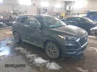 ✅ 2019 Hyundai Tucson Ultimate • VIN: KM8J3CAL0KU063161 • Лот: 41606894. Опубликован ранее на IAAI с пробегом 56 037 миль. Бесплатный доступ к архиву аукционных продаж из США и подробный отчёт об истории автомобиля на DreamBid. Изображение 1.