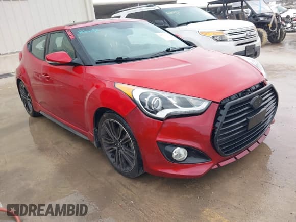 ✅ 2016 Hyundai Veloster Turbo Rally Edition • VIN: KMHTC6AE1GU258348 • Lot: 41573410. Wystawiony na IAAI z przebiegiem 127 964 mil. Bezpłatny archiwum sprzedaży aukcyjnych z USA i szczegółowy raport historii pojazdu na DreamBid. Zdjęcie 1.