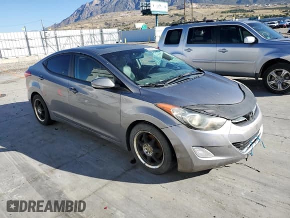 ✅ 2011 Hyundai Elantra GLS • VIN: KMHDH4AE1BU094912 • Lot: 84070075. Listed on Copart with 232,890 mi. Free auction sales archive from the USA and detailed vehicle history report at DreamBid. Image 4.