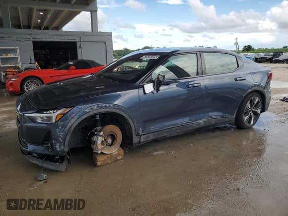 ✅ 2024 Polestar 2 • VIN: YSMFD3KA0RL212709 • Лот: 83939345. Опубликован ранее на Copart с пробегом 61 654 миль. Бесплатный доступ к архиву аукционных продаж из США и подробный отчёт об истории автомобиля на DreamBid. Изображение 1.