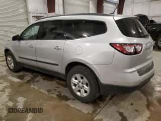 2015 Chevrolet Traverse LS z VIN 1GNKVFED3FJ252117, wystawiony jako Copart lot #82729045 z przebiegiem 184 244 mil mil oraz Szkoda całkowita • Salvage title. Historia ofert i sprzedaży dostępna na DreamBid. Obrazek 2.