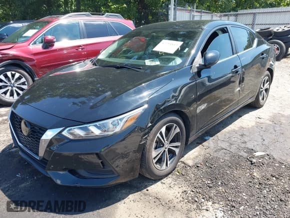 ✅ 2022 Nissan Sentra SV • VIN: 3N1AB8CV3NY274247 • Lot: 42794813. Listed on IAAI with 56,973 mi. Free auction sales archive from the USA and detailed vehicle history report at DreamBid. Image 2.