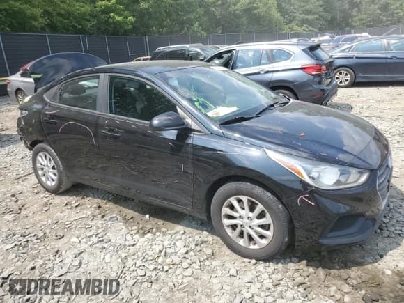 ✅ 2018 Hyundai Accent SEL • VIN: 3KPC24A37JE019807 • Lot: 65215944. Listed on Copart with 78,369 mi. Free auction sales archive from the USA and detailed vehicle history report at DreamBid. Image 4.