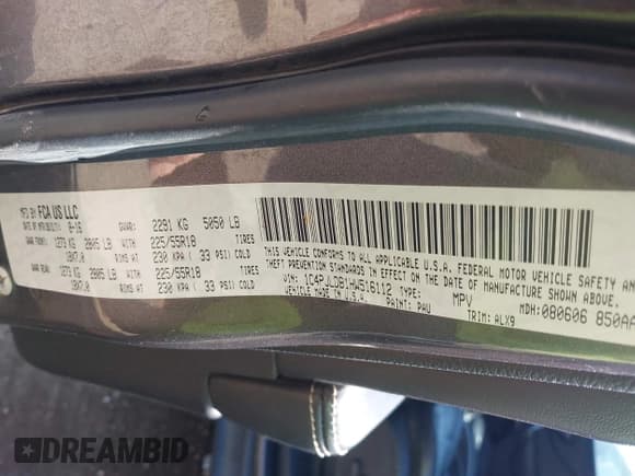 ✅ 2017 Jeep Cherokee Limited • VIN: 1C4PJLDB1HW516112 • Лот: 42703863. Опубликован ранее на IAAI с пробегом 176 072 миль. Бесплатный доступ к архиву аукционных продаж из США и подробный отчёт об истории автомобиля на DreamBid. Изображение 9.