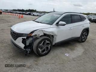 ✅ 2022 Hyundai Tucson Limited • VIN: KM8JE3AE7NU045918 • Lot: 41643793. Wystawiony na Copart z przebiegiem 12 094 mil. Bezpłatny archiwum sprzedaży aukcyjnych z USA i szczegółowy raport historii pojazdu na DreamBid. Zdjęcie 1.