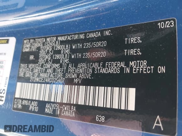 ✅ 2024 Lexus NX 350h Luxury • VIN: 2T2HKCEZ4RC025407 • Lot: 42275518. Wystawiony na IAAI z przebiegiem 11 523 mil. Bezpłatny archiwum sprzedaży aukcyjnych z USA i szczegółowy raport historii pojazdu na DreamBid. Zdjęcie 9.