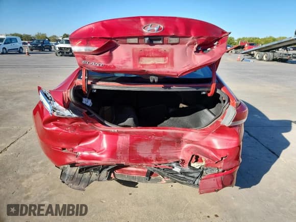 ✅ 2018 Hyundai Elantra Value Edition • VIN: KMHD84LFXJU677225 • Lot: 90444555. Listed on Copart with 173,270 mi. Free auction sales archive from the USA and detailed vehicle history report at DreamBid. Image 6.