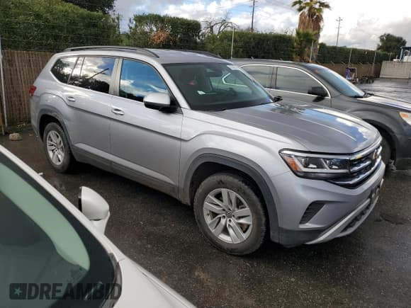 ✅ 2021 Volkswagen Atlas S • VIN: 1V2GP2CA0MC563224 • Lot: 87438774. Wystawiony na Copart z przebiegiem 48 407 mil. Bezpłatny archiwum sprzedaży aukcyjnych z USA i szczegółowy raport historii pojazdu na DreamBid. Zdjęcie 4.