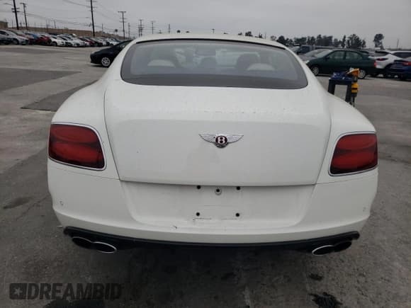 ✅ 2015 Bentley Continental GT • VIN: SCBFH7ZA5FC045372 • Lot: 55222924. Listed on Copart with 25,506 mi. Free auction sales archive from the USA and detailed vehicle history report at DreamBid. Image 6.