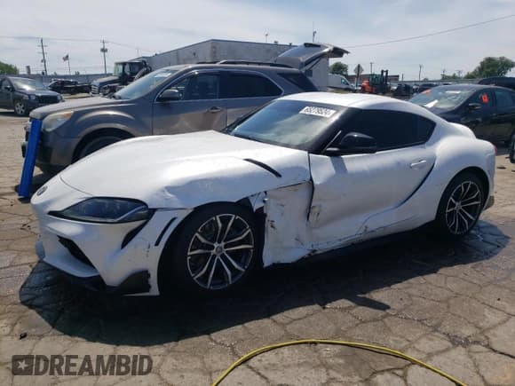 ✅ 2023 Toyota Supra 2.0 • VIN: WZ1DB2G04PW056884 • Lot: 65279524. Listed on Copart with 2,207 mi. Free auction sales archive from the USA and detailed vehicle history report at DreamBid. Image 1.