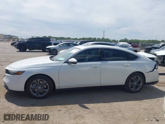 2023 Honda Accord EX-L with VIN 1HGCY2F60PA055812, listed as a IAAI auction lot 42799474 with 37,765 mi miles and . Bid and sale history available at DreamBid. Image 14.