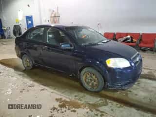 2009 Chevrolet Aveo z VIN 3G1TV55E29L125011, wystawiony jako Copart lot #43053005 z przebiegiem 133 559 mil mil oraz Czysty tytuł • Clean title. Historia ofert i sprzedaży dostępna na DreamBid. Obrazek 4.