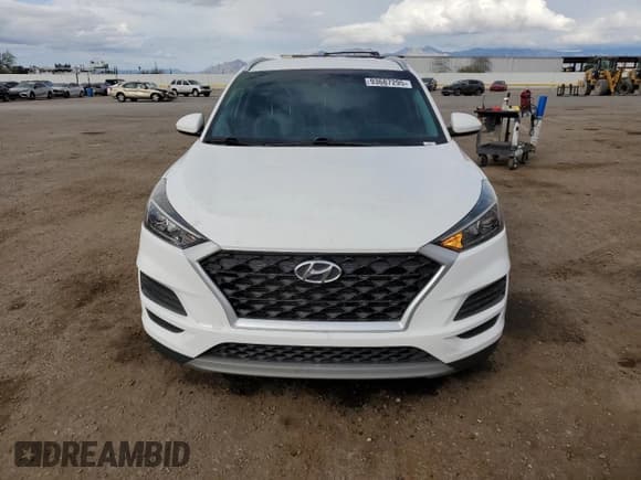 ✅ 2021 Hyundai Tucson SEL • VIN: KM8J33AL6MU357716 • Lot: 93687295. Wystawiony na Copart z przebiegiem 57 672 mil. Bezpłatny archiwum sprzedaży aukcyjnych z USA i szczegółowy raport historii pojazdu na DreamBid. Zdjęcie 5.