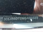 ✅ 2022 Ram 1500 Tradesman • VIN: 3C6JR6DT2NG405689 • Lot: 43699614. Listed on IAAI with Not provided. Free auction sales archive from the USA and detailed vehicle history report at DreamBid. Image 9.