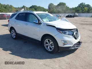 ✅ 2018 Chevrolet Equinox Premier • VIN: 2GNAXMEVXJ6260224 • Лот: 43185295. Опубликован ранее на IAAI с пробегом 56 396 миль. Бесплатный доступ к архиву аукционных продаж из США и подробный отчёт об истории автомобиля на DreamBid. Изображение 1.