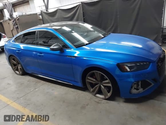 ✅ 2022 Audi RS 5 Sportback • VIN: WUAAWCF51NA902099 • Lot: 43455117. Listed on IAAI with 53,874 mi. Free auction sales archive from the USA and detailed vehicle history report at DreamBid. Image 13.