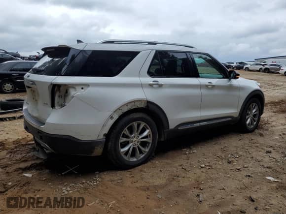 2021 Ford Explorer Limited z VIN 1FMSK7FH7MGB03174, wystawiony jako Copart lot #69957515 z przebiegiem 131 448 mil mil oraz Szkoda całkowita • Salvage title. Historia ofert i sprzedaży dostępna na DreamBid. Obrazek 3.