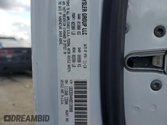 ✅ 2011 Dodge Caliber Mainstreet • VIN: 1B3CB3HAXBD120908 • Лот: 85762364. Опубликован ранее на Copart с пробегом 160 581 миль. Бесплатный доступ к архиву аукционных продаж из США и подробный отчёт об истории автомобиля на DreamBid. Изображение 13.