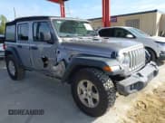 ✅ 2018 Jeep Wrangler Unlimited Sport • VIN: 1C4HJXDG4JW157805 • Lot: 43664383. Wystawiony na IAAI z przebiegiem 91 790 mil. Bezpłatny archiwum sprzedaży aukcyjnych z USA i szczegółowy raport historii pojazdu na DreamBid. Zdjęcie 1.