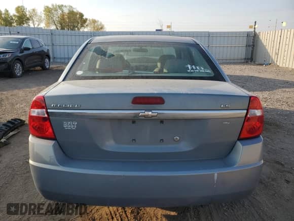 2007 Chevrolet Malibu 1FL with VIN 1G1ZS57F67F265188, listed as a Copart auction lot 73979274 with Not provided miles and Salvage title. Bid and sale history available at DreamBid. Image 6.