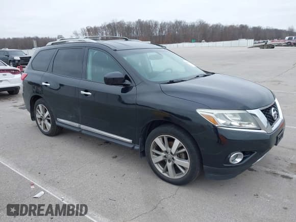 ✅ 2014 Nissan Pathfinder SL • VIN: 5N1AR2MN0EC608226 • Lot: 43848997. Listed on IAAI with 171,122 mi. Free auction sales archive from the USA and detailed vehicle history report at DreamBid. Image 1.