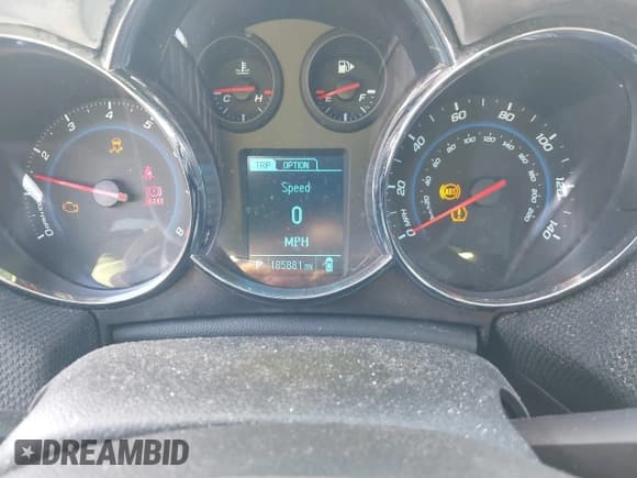 ✅ 2014 Chevrolet Cruze 1LT • VIN: 1G1PC5SB3E7363823 • Lot: 43610493. Listed on IAAI with 185,881 mi. Free auction sales archive from the USA and detailed vehicle history report at DreamBid. Image 7.