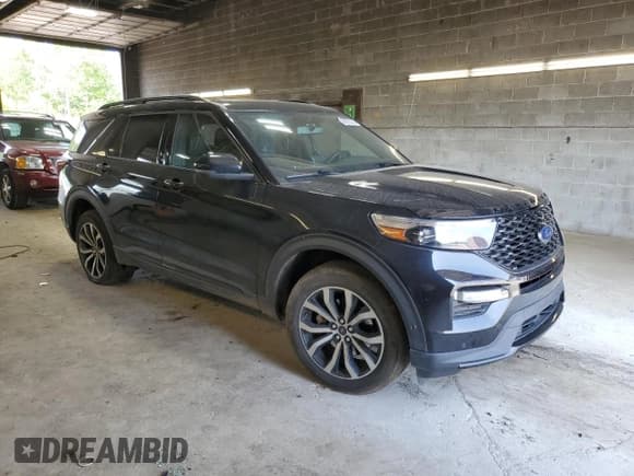 ✅ 2021 Ford Explorer ST • VIN: 1FM5K8GC6MGA93033 • Lot: 54875435. Wystawiony na Copart z przebiegiem 60 938 mil. Bezpłatny archiwum sprzedaży aukcyjnych z USA i szczegółowy raport historii pojazdu na DreamBid. Zdjęcie 4.