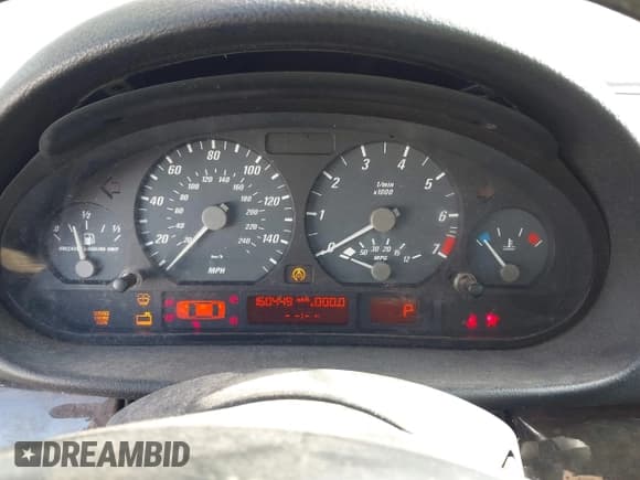 ✅ 2002 BMW 3 Series 325Ci • VIN: WBABS33402JY59621 • Lot: 42862827. Listed on IAAI with 160,449 mi. Free auction sales archive from the USA and detailed vehicle history report at DreamBid. Image 7.