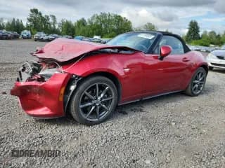 ✅ 2016 Mazda MX-5 Miata Grand Touring • VIN: JM1NDAD74G0112849 • Лот: 61199605. Опубликован ранее на Copart с пробегом 36 791 миль. Бесплатный доступ к архиву аукционных продаж из США и подробный отчёт об истории автомобиля на DreamBid. Изображение 1.