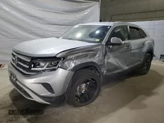 ✅ 2022 Volkswagen Atlas SE • VIN: 1V2HE2CA8NC229955 • Lot: 70421155. Wystawiony na Copart z przebiegiem Nie podano. Bezpłatny archiwum sprzedaży aukcyjnych z USA i szczegółowy raport historii pojazdu na DreamBid. Zdjęcie 1.