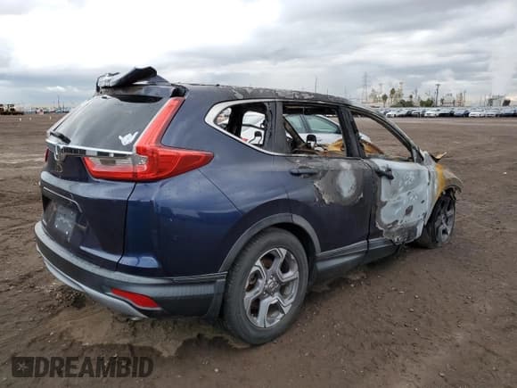 ✅ 2018 Honda CR-V EX • VIN: 7FARW1H50JE034846 • Lot: 93225765. Listed on Copart with Not provided. Free auction sales archive from the USA and detailed vehicle history report at DreamBid. Image 3.