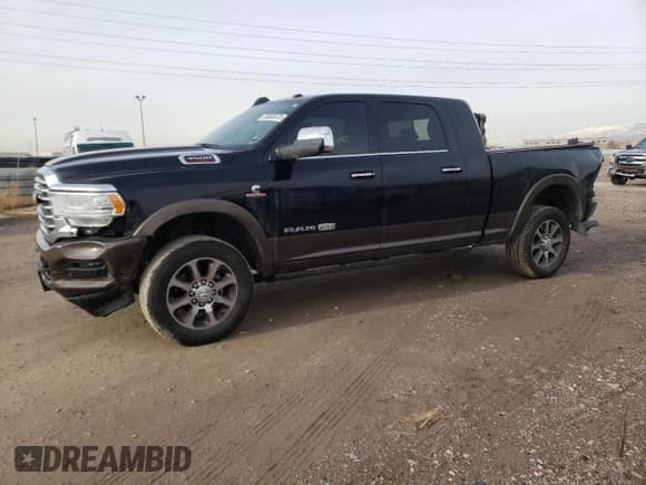 ✅ 2022 Ram 3500 Longhorn • VIN: 3C63R3NLXNG212017 • Lot: 36853673. Listed on Copart with 25,758 mi. Free auction sales archive from the USA and detailed vehicle history report at DreamBid. Image 1.