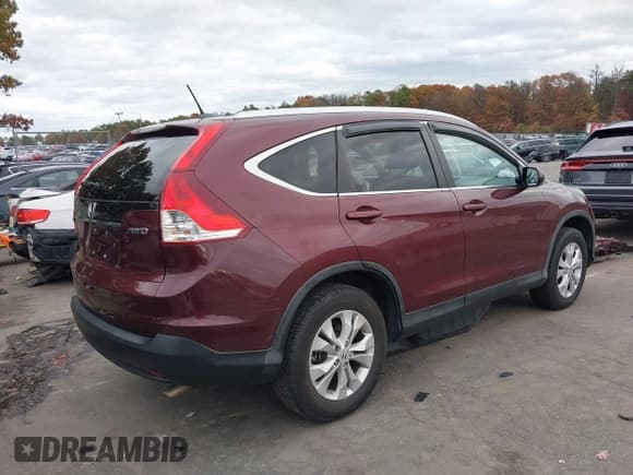 ✅ 2013 Honda CR-V EX-L • VIN: 5J6RM4H75DL046894 • Lot: 43559432. Listed on IAAI with 79,652 mi. Free auction sales archive from the USA and detailed vehicle history report at DreamBid. Image 4.