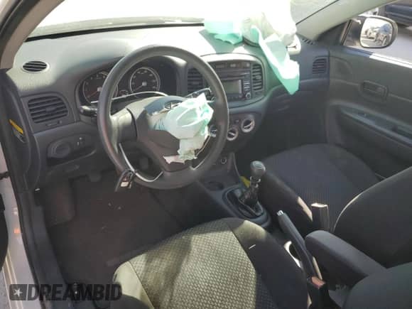 2010 Hyundai Accent GS with VIN KMHCM3AC2AU162746, listed as a Copart auction lot 75228044 with Not provided miles and Salvage title. Bid and sale history available at DreamBid. Image 8.