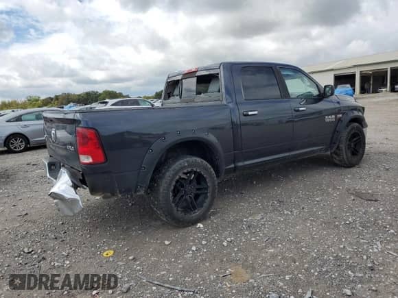 2014 Ram 1500 Big Horn with VIN 1C6RR7LT0ES332342, listed as a Copart auction lot 81798145 with 187,203 mi miles and Salvage title. Bid and sale history available at DreamBid. Image 3.
