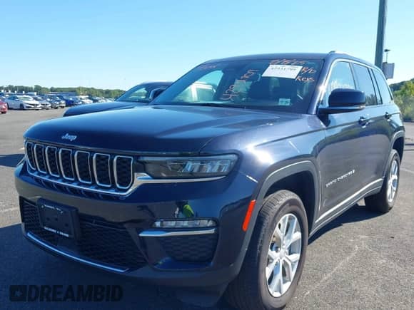 2023 Jeep Grand Cherokee Limited with VIN 1C4RJHBG4P8846740, listed as a IAAI auction lot 42931709 with 23,992 mi miles and . Bid and sale history available at DreamBid. Image 2.